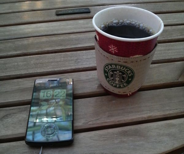 スタバでぷくぷく