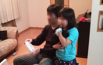 マリオカートに夢中になるダンナ・・・