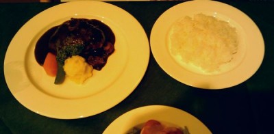 ハンバーグステーキ