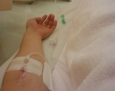 ピリスコピン投入中・・・