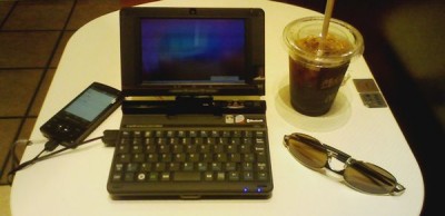 マックでも blog 執筆～