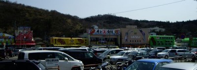 寺泊はとても混雑してました。