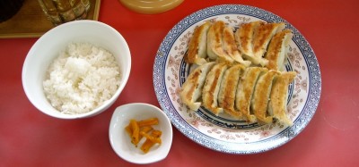 餃子ごはん