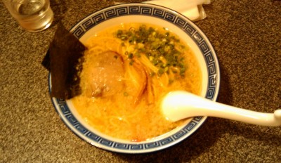 鷹のラーメン。６００円