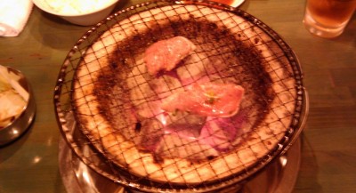 本格炭火焼き!!