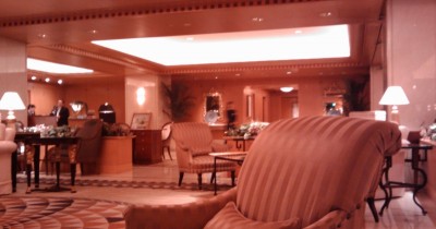 インターコンチのロビーでマッタリ・・・