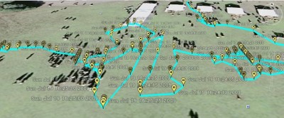 ガンダム像近辺のアップ