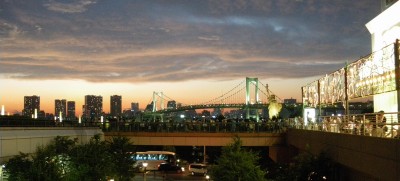 お台場の夕暮れ