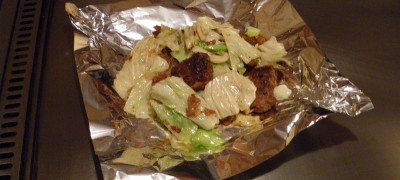 すじ塩キャベツ