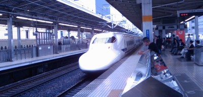 新横浜から新幹線に乗りました