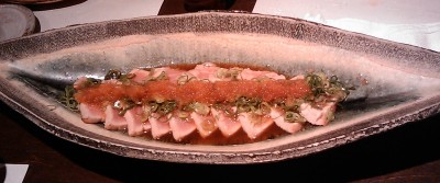 まぐろ第二弾は紅葉おろしがアクセントな炙りで・・・ まぐろ第二弾は紅葉おろしがアクセントな炙りで・・・