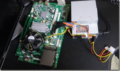ケースには入らないので、裸マシンとして組んでみた