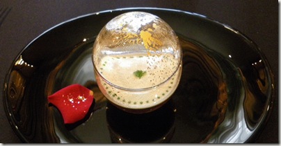 2品目のウニのジュレ