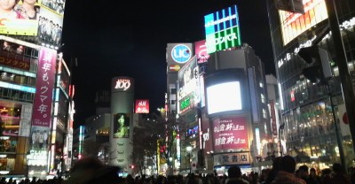 年末の渋谷は相変わらずの混雑