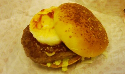 マックのハワイアンバーガー