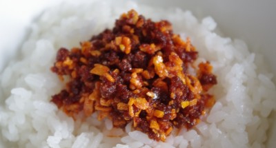 白いご飯にたっぷり乗せます♪