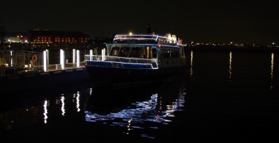 クルージングをした船