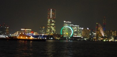 酔っ払っての船上撮影・・・