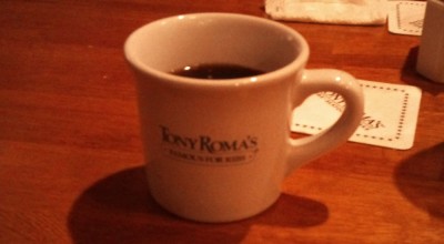 最後にコーヒー・・・!?