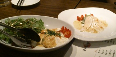 豆腐とささみのマリネ