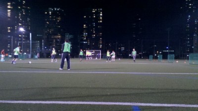 ナイターでフットサル