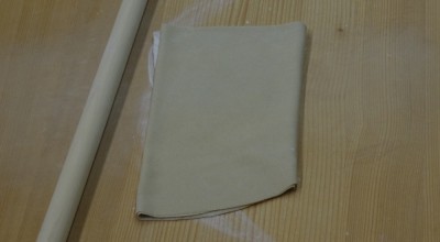 たたんで・・・