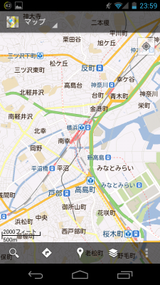 MAP も大画面で使いやすいよ~