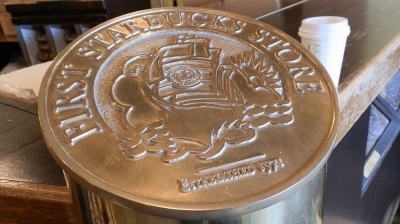 記念のプレート