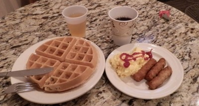 今朝もコレですの