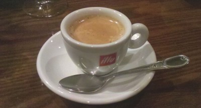 最後はエスプレッソで〆