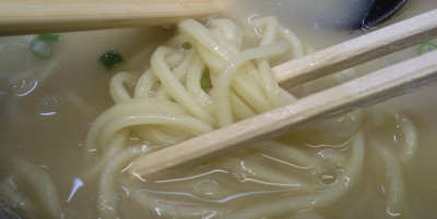 自家製手打ち麺・・・最高です♪