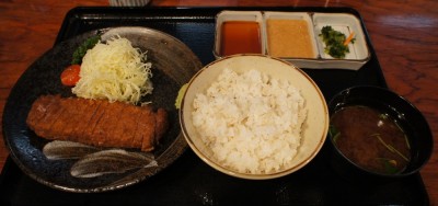 牛ロースかつ・セット