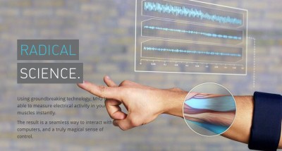 筋肉の動きで指の動作を認識!?