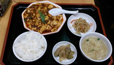 麻辣麻婆豆腐定食