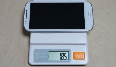 本体はバッテリー込みで185g