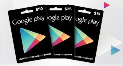 Google Play Gift Cards
