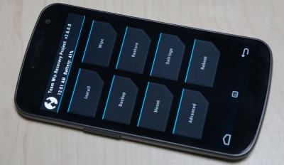 TWRP は CWM より便利だ!!