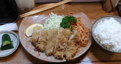 ロースカツ定食