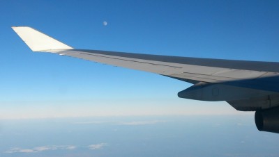 月が見えています・・・