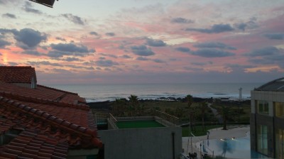 夜明けのテラス