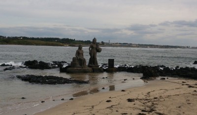 なんかの女神像