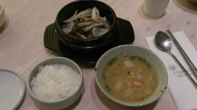 ホテルのランチ