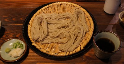 最後もざるそば