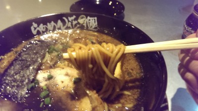 麺が緩い・・・